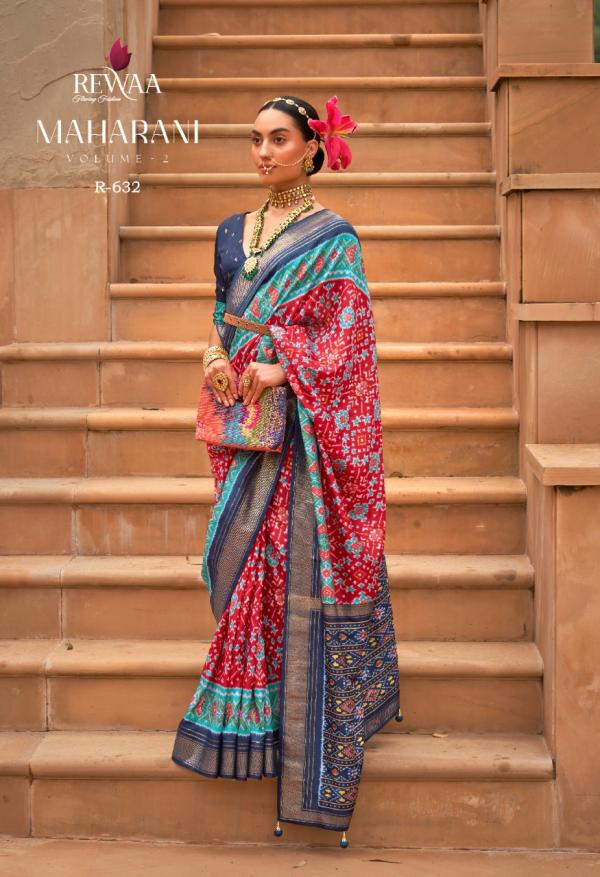 Rewaa Maharani 2 Designer Dola Silk Patola Saree Collection